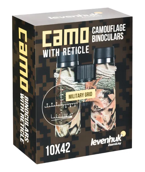 fotója Levenhuk Camo 10x42 kétszemes távcső irányzékkal,  14