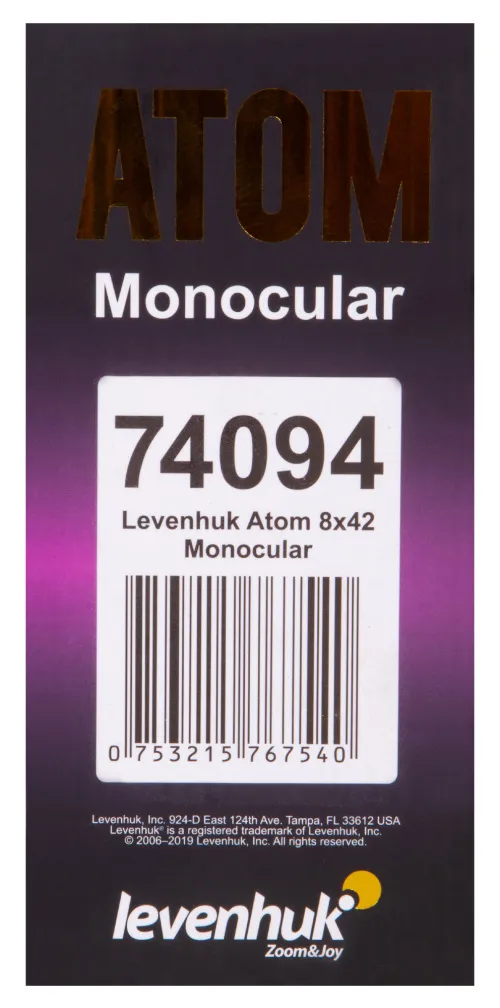 fotója Levenhuk Atom 8x42 egyszemes távcső,  14