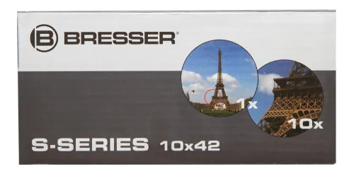 fényképe Bresser S-Series 10x42 kétszemes távcső,  15