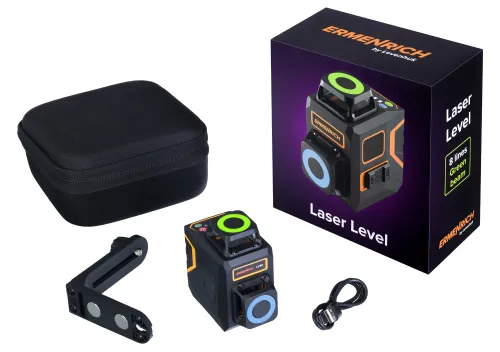 fényképe Ermenrich PRO LV40  lézeres szintező, fekete,  2