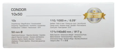 fényképe Bresser Condor UR 10x50 kétszemes távcső,  15