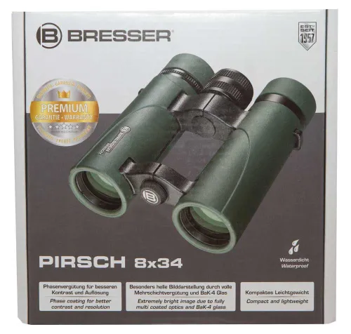 6463664 Bresser Pirsch 8x34 kétszemes távcső,  12