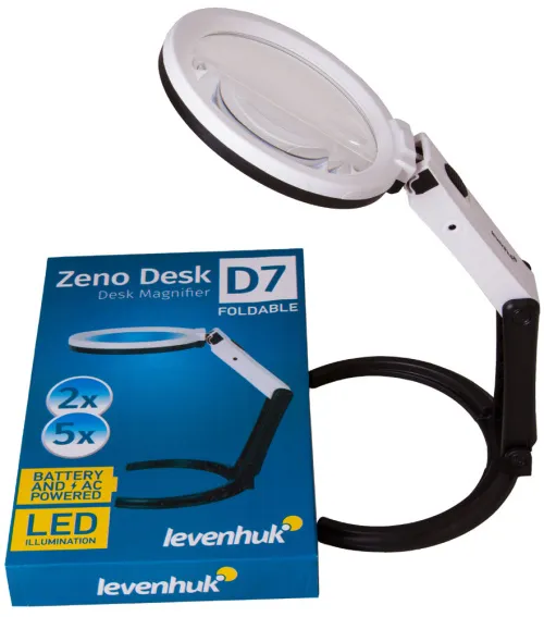 fényképe Levenhuk Zeno Desk D7 nagyító,  3