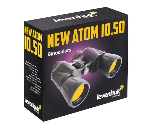 fényképe Levenhuk New Atom 10x50 kétszemes távcső,  13