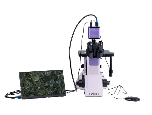 képe MAGUS Metal VD700 BD LCD metallográfiai fordított digitális mikroszkóp,  6