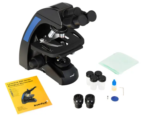 képe Levenhuk 850B biológiai binokuláris mikroszkóp,  2