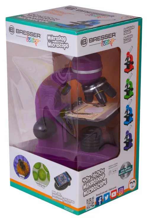 képe Bresser Junior Biolux SEL 40–1600x mikroszkóp,  11