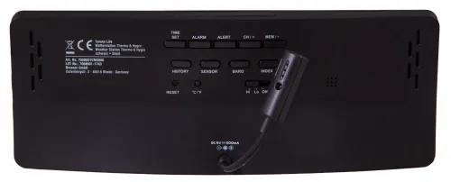 képe Bresser Temeo Life színes kijelzős időjárás állomás, fekete,  4