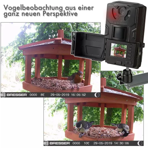 képe Bresser 90°-os vadvilág-megfigyelő 16 MP kamera,  5