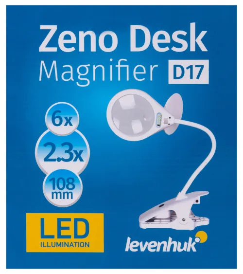 fényképe Levenhuk Zeno Desk D17 nagyító,  12