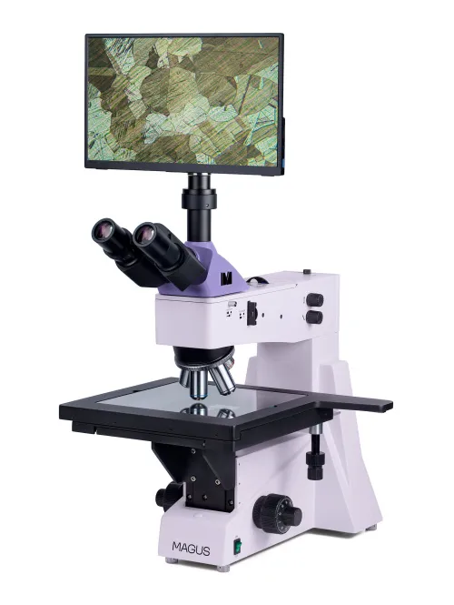 képe MAGUS Metal D650 LCD metallográfiai digitális mikroszkóp,  3