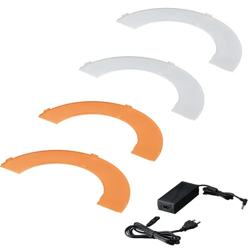 6463664 Bresser BR-RL12 dimmelhető LED nappali gyűrűs lámpa 45 W-os, hordtáskával,  6