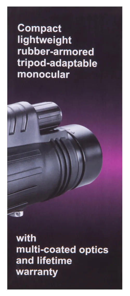 6463664 Levenhuk Atom 10x42 egyszemes távcső,  12