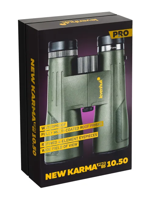 fotója Levenhuk New Karma PRO ED 10x50 kétszemes távcső,  13