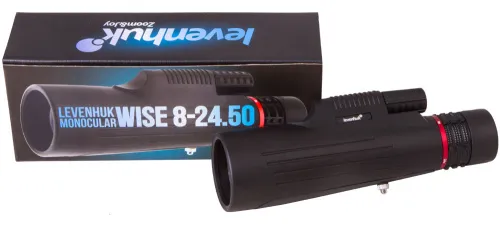 fényképe Levenhuk Wise 8-24x50 egyszemes távcső,  3