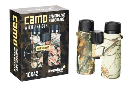 fotója Levenhuk Camo 10x42 kétszemes távcső irányzékkal,  6