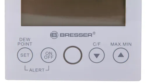 6463664 Bresser penészedés-riasztó higrométer, fehér,  6
