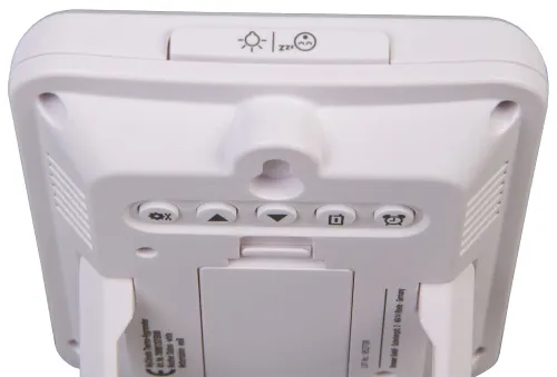 6463664 Bresser MyClimate hő / higrométeróra, fehér,  8