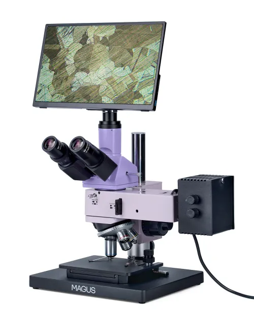 képe MAGUS Metal D630 LCD metallográfiai digitális mikroszkóp,  3