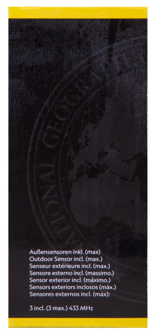 fényképe Bresser National Geographic hőmérő / higrométer, fekete,  14