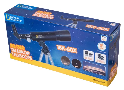 fotója Bresser National Geographic 50/360 AZ teleszkóp,  9