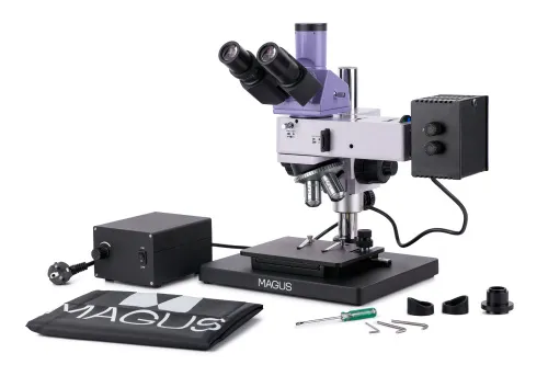 képe MAGUS Metal D630 LCD metallográfiai digitális mikroszkóp,  2