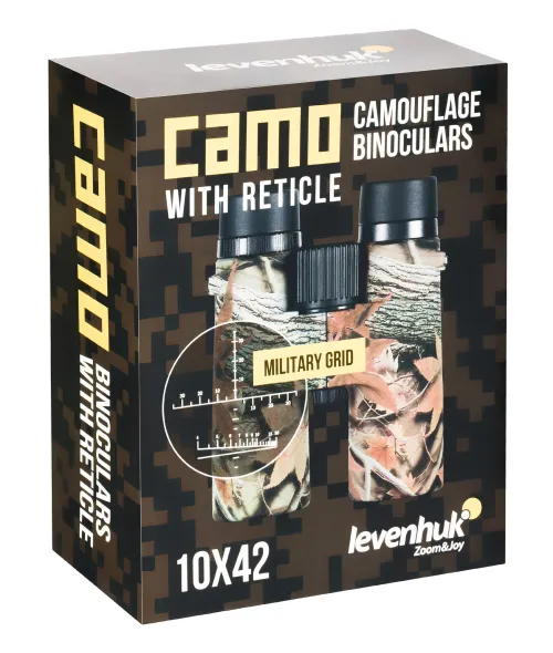 fotója Levenhuk Camo 10x42 kétszemes távcső irányzékkal,  14