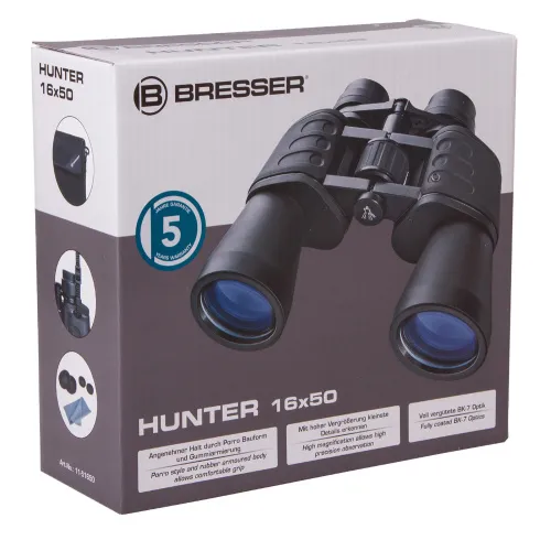 6463664 Bresser Hunter 16x50 kétszemes távcső,  8