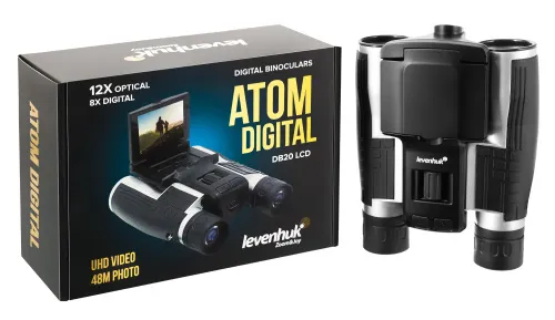 fotója Levenhuk Atom Digital DB20 LCD kétszemes távcső,  3