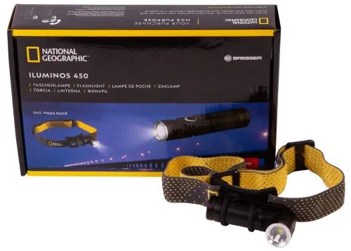 fotója Bresser National Geographic ILUMINOS 450 LED zseblámpa fejpánttal,  10
