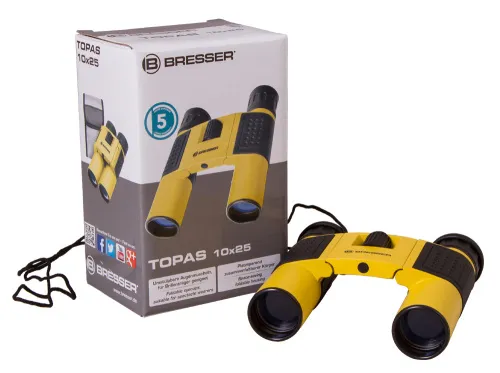 képe Bresser Topas 10x25 kétszemes távcső,  7