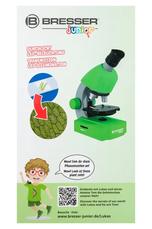 fotója Bresser Junior 40x-640x mikroszkóp, lila,  13