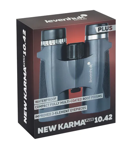 képe Levenhuk New Karma PLUS 10x42 kétszemes távcső,  13