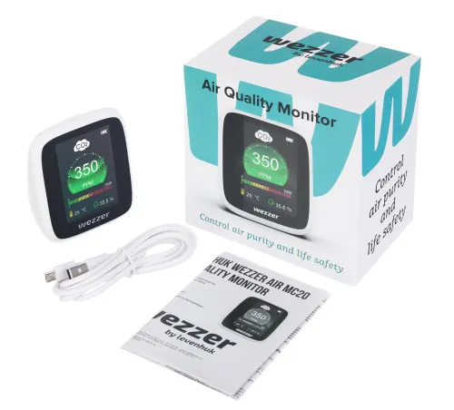 képe Levenhuk Wezzer Air MC20 levegőminőség-érzékelő,  2