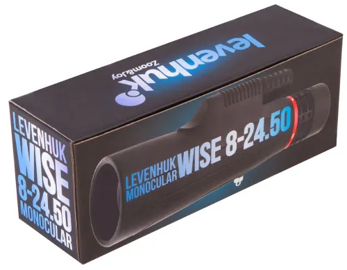 fényképe Levenhuk Wise 8-24x50 egyszemes távcső,  9