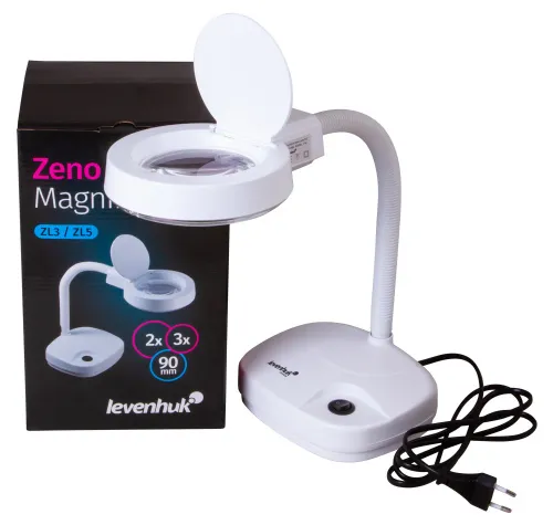 fényképe Levenhuk Zeno Lamp ZL3 LUM nagyító,  2