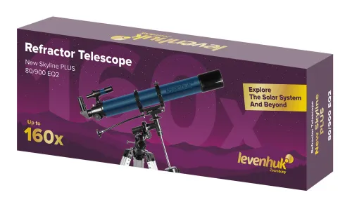 fotója Levenhuk New Skyline PLUS 80/900 EQ2 teleszkóp,  2