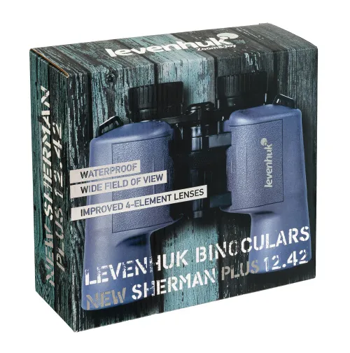 fotója Levenhuk New Sherman PLUS 12x42 kétszemes távcső,  13