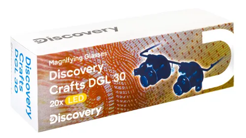 fényképe Levenhuk Discovery Crafts DGL 30 nagyítószemüvegek,  10