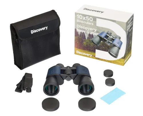 képe Levenhuk Discovery New Gator 10x50 kétszemes távcső,  4