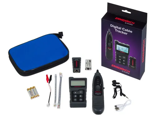 képe Ermenrich NetGeeks NP40 digitális kábelkövető,  2