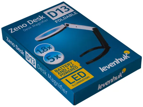 6463664 Levenhuk Zeno Desk D13 nagyító,  2
