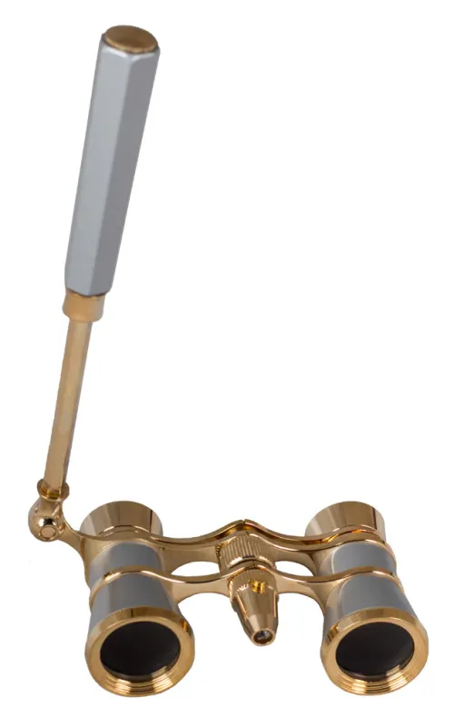 6463664 Levenhuk Broadway 325N színházi látcső (LED-lámpával ellátott lornyon),  3