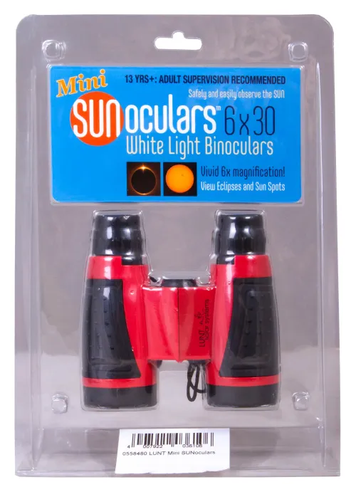 képe LUNT Mini SUNoculars 6x30 napelemes kétszemes távcső,  3