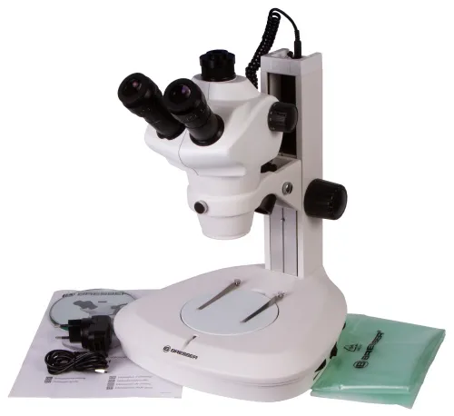 6463664 Bresser Science ETD-201 8x–50x Trino Zoom sztereomikroszkóp,  2