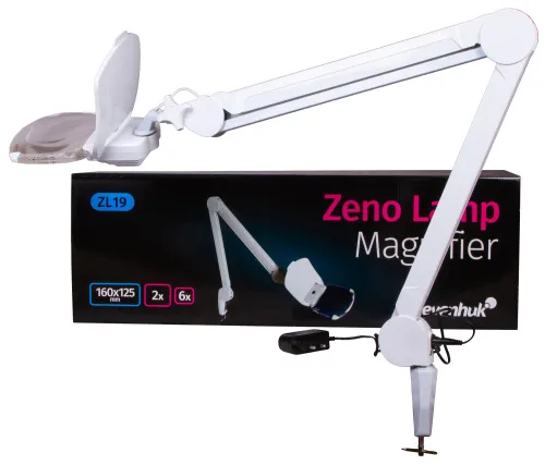 6463664 Levenhuk Zeno Lamp ZL19 LED nagyító,  2