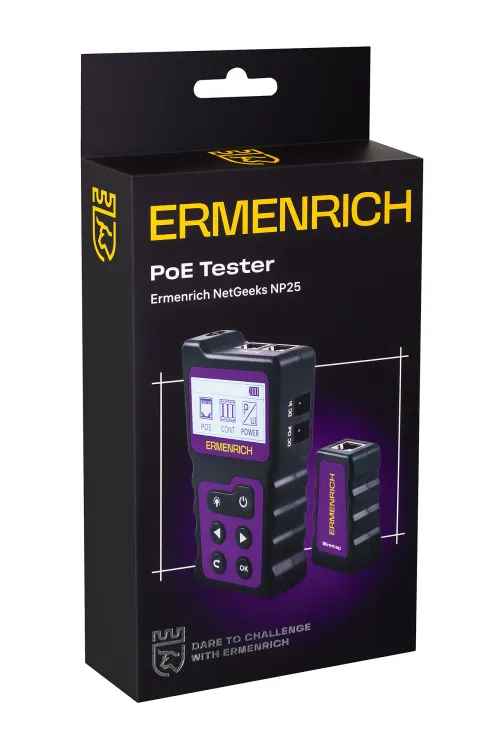 fotója Ermenrich NetGeeks NP25 PoE tesztelő,  11