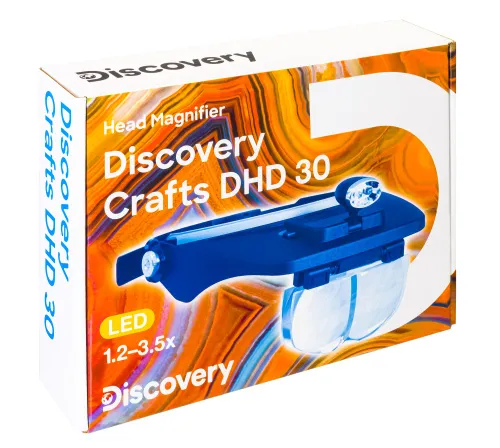 fotója Levenhuk Discovery Crafts DHD 30 fejre szerelhető nagyító,  12