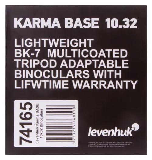 6463664 Levenhuk Karma BASE 10x32 kétszemes távcső,  16