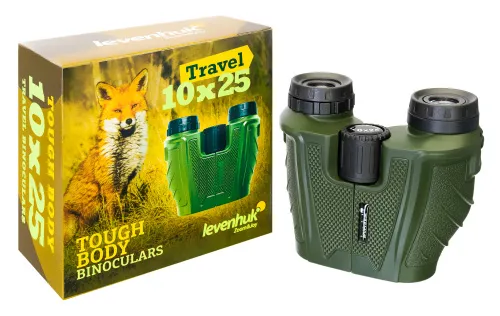 fényképe Levenhuk Travel 10x25 kétszemes távcső,  11
